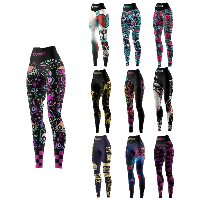 AliExpress NONE Cody Lundin Women Yoga Clothes Sports Running Cycling Fitness Wear Ladies Brazilian Jiu-Jitsu MMA Fighting Women Leggings Pants