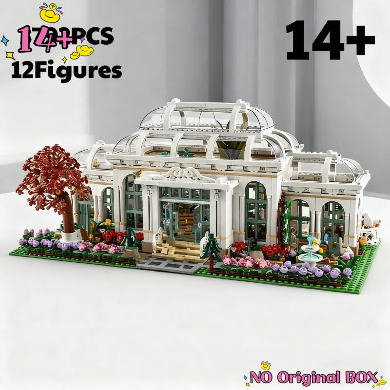 2026 Ideas Creative Botanical Garden 21353 Blocks Street View Bricks DIY Toys 3792PCS For Adult Kids Christmas Gifts