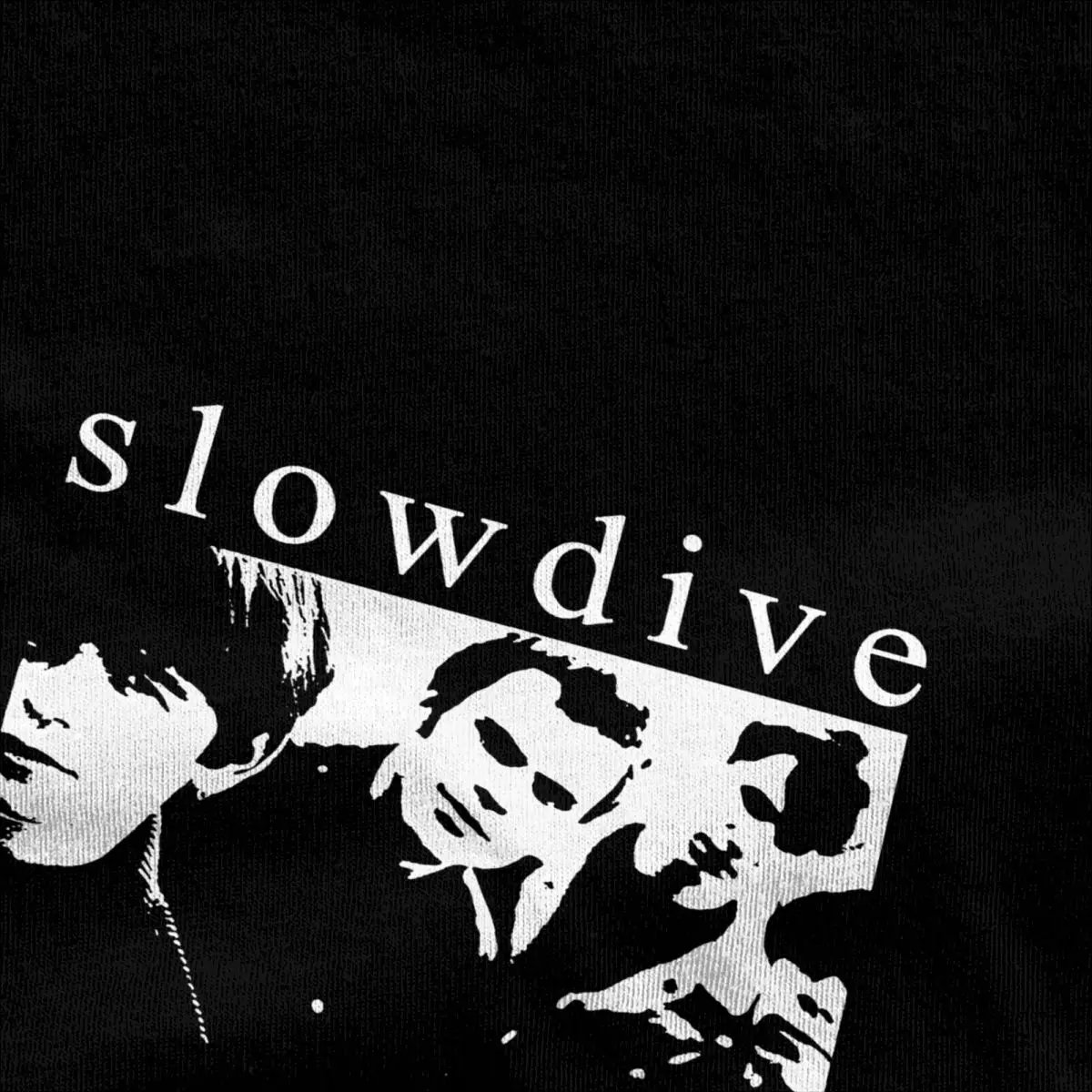 Slowdive Photo Music Band T-Shirt Summer Y2K Funny T Shirts Cotton Trending Tshirt For Adult Short-Sleeved Print Top Tees