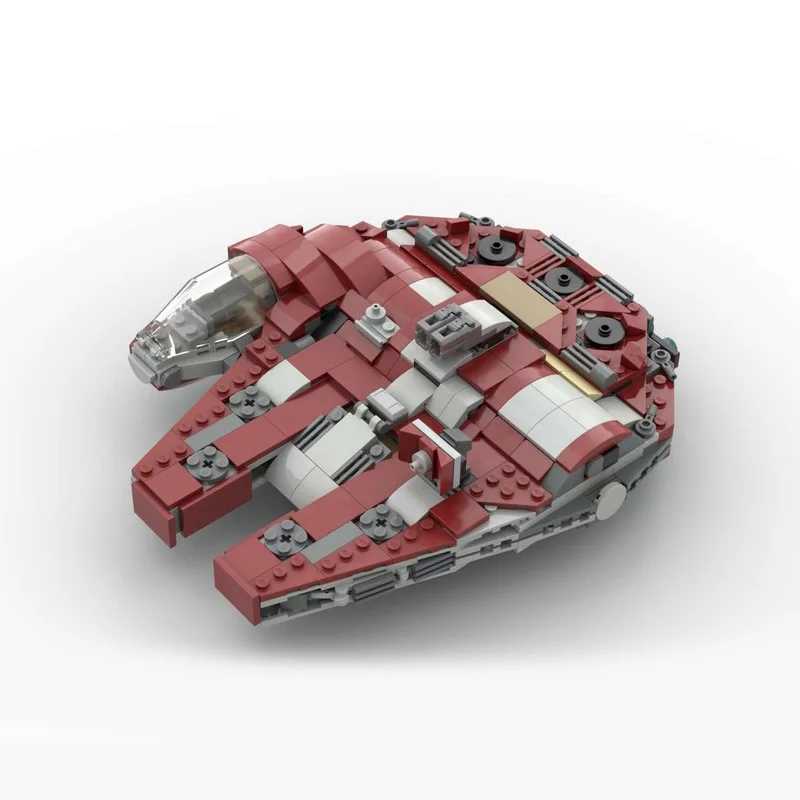 454 PCS Star Battle Falcon - 75362 alternativa MOC Personalizza blocchi modulari Design creativo Bambini Regali giocattolo per le vacanze fai da te
