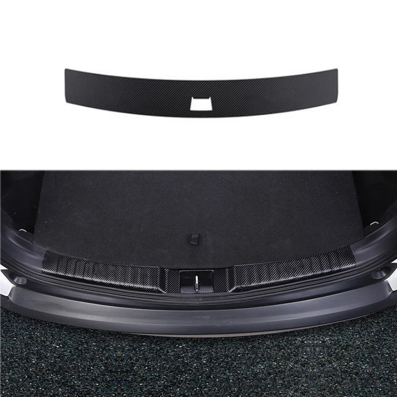 Exterior Interior Leather Rearguard Rear Bumper Trunk Fender Plate Protector For Nissan Qashqai J11 2016 2017 2018 2019 2020