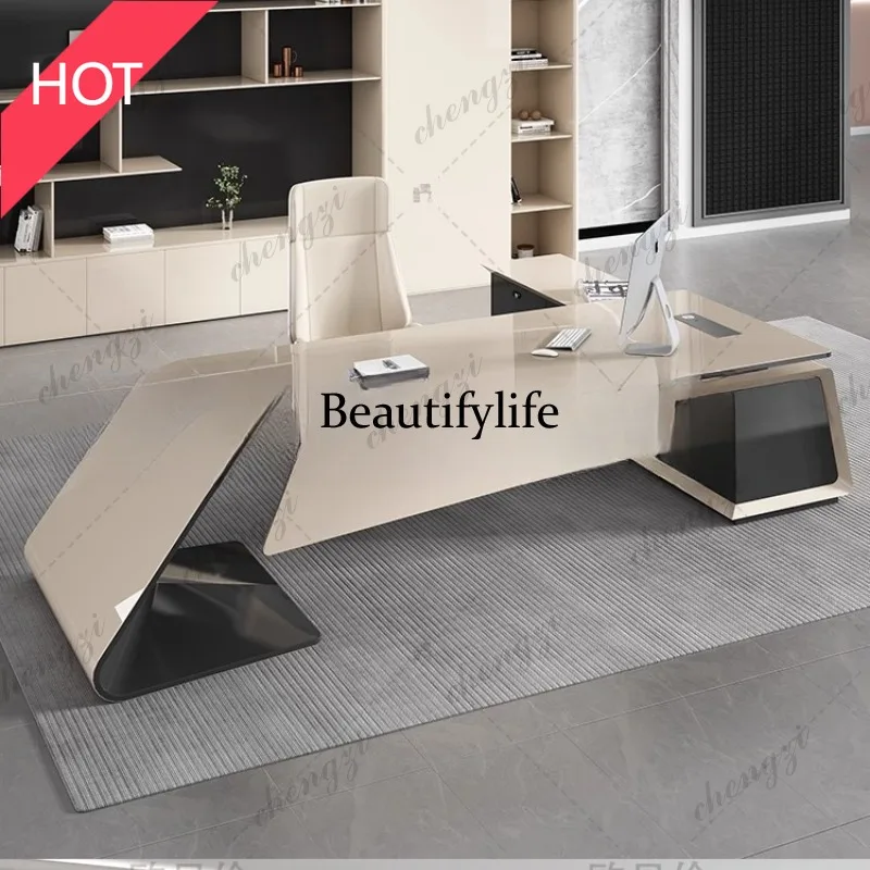 

M07 TTT Adjustable Modern Office Desks Wood Luxury Corner Gaming Office Desks Modern Portable Mesa Para Computador Office Furnit