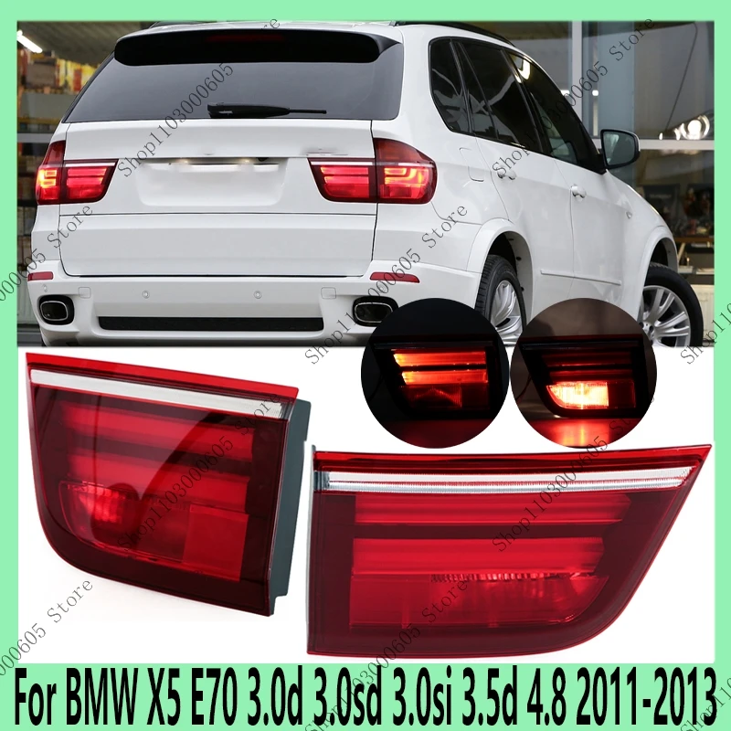 

For BMW X5 E70 3.0d 3.0sd 3.0si 3.5d 4.8 2011 2012 2013 Car Rear LED Tail Light Assembly Daytime Running Light Turn Signal Light