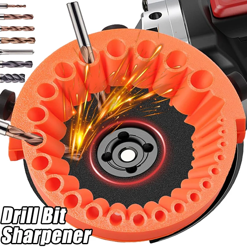 

Drill Bit Grinding Sharpener Multipurpose Polishing Grinding Tools Angle Grinder Powered Tool Parts For 0.1-12.5mm Drill Bits