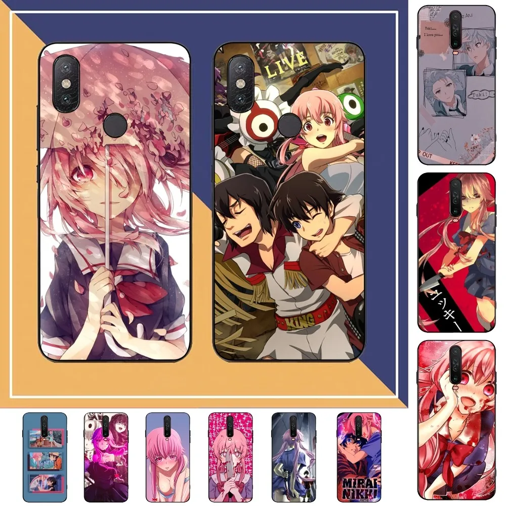 Future Diary Phone Case For Redmi Note 4 X 5 A 6 7 8 Pro T 9 Pro 9S 10 Pro 11 Pro 11S 11Epro PocoM3pro