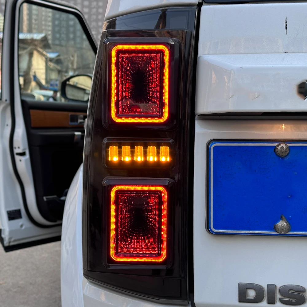 Car Taillights Assembly For Land Rover Discovery 4 2010-2016 LED Auto Rear Back Lamps Upgrade Streamer Brake Light Accessories