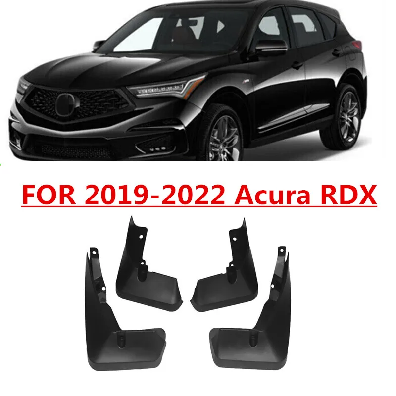 

4Pcs Front Rear Mudflaps Mudguards Splash Guard Fender Mud Flap Car Fenders Accessories FOR 2019-2022 Acura RDX