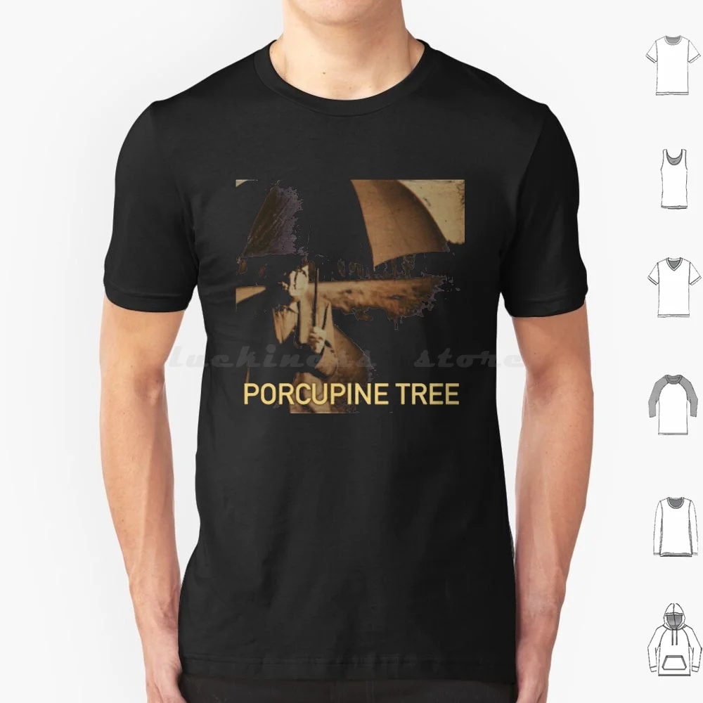 Porcupine Tree T Shirt Tamanho Grande 100% Algodão Porcupine Tree Porcupine Banda Progressiva Steven Gavin Harrison Colin Edwin The