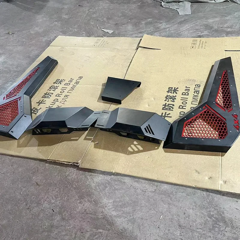 

Decorative Roll Bar with Custom Dual-Side Mesh Bed Guard