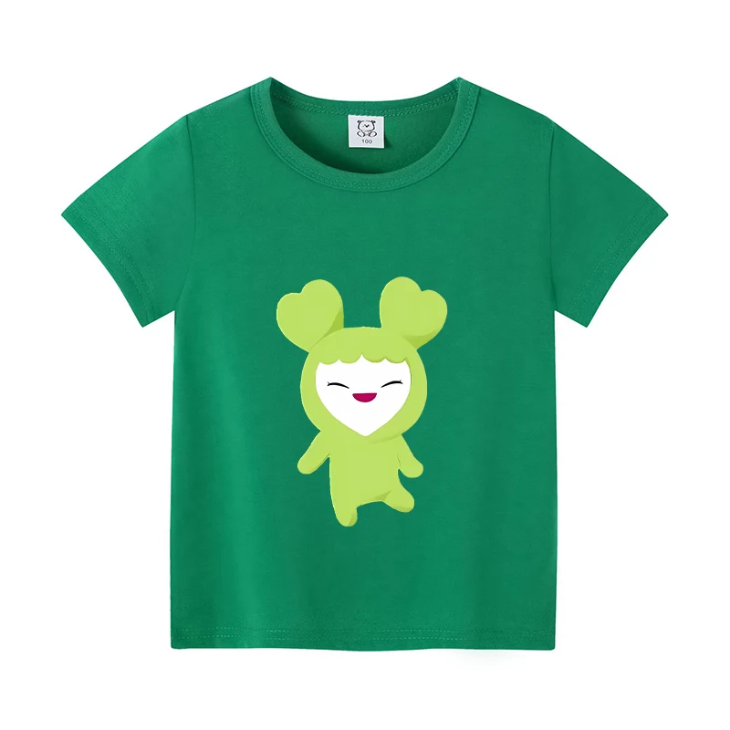 Twices Lovely Kids T-shirt Anime Kawaii Cute Tees Summer Fashion Girls Boys Tops Korea Star Short Sleeve Clothing Children Gift