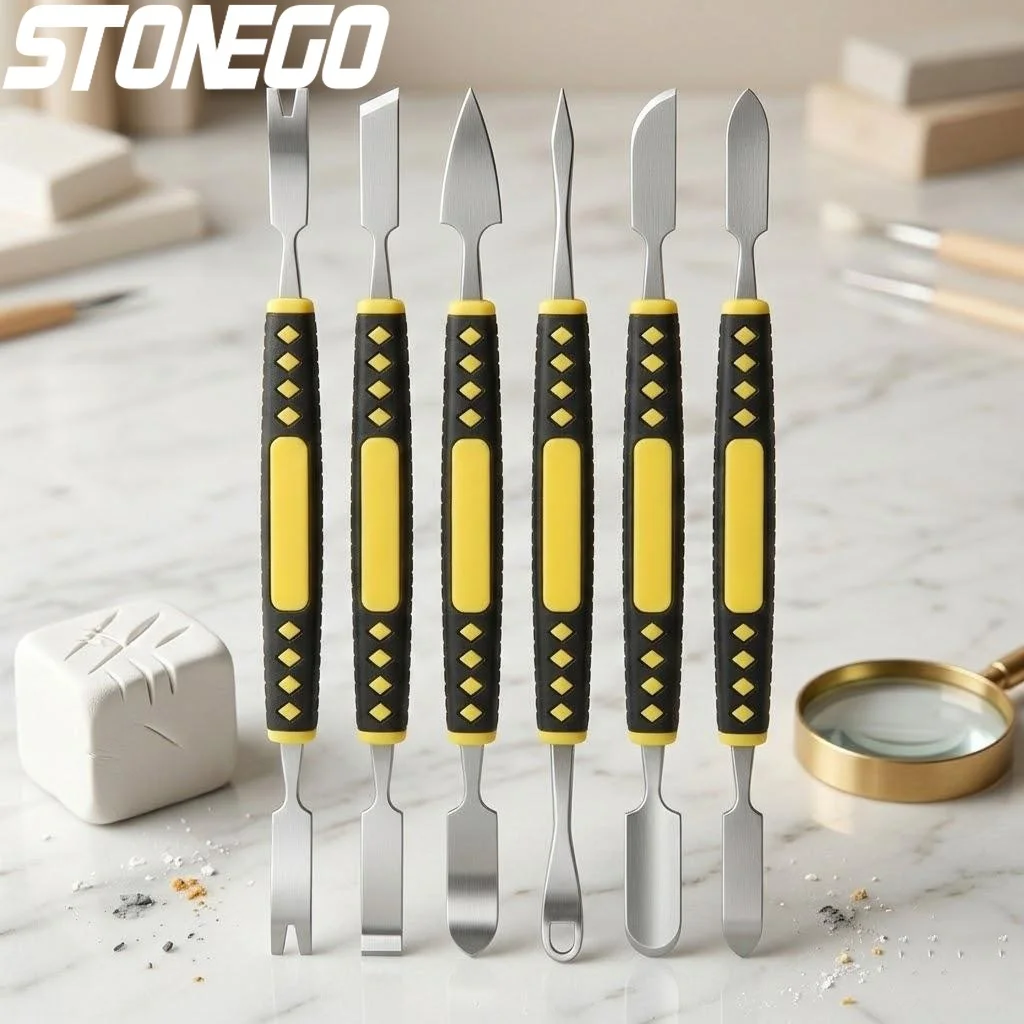 

6pcs Metal Pry Bar Tool Set for Mobile Phone Tablet Laptop Smart Watch Electronic Repair Manual Toolkit