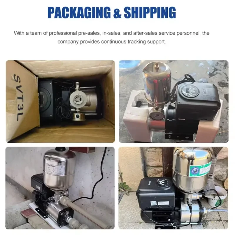 Portable Electric Water Pump for Home Use General Purpose Pipe Booster Pump Household Water Supply System Decoration
