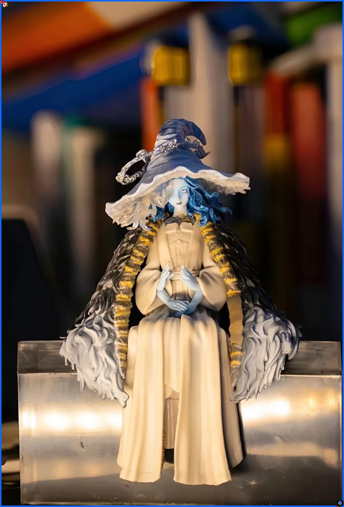 Nova lua bruxa princesa anime estilo figura kawaii pvc estátua colecionável decoração boneca ornamento de mesa jogo fãs presente brinquedo