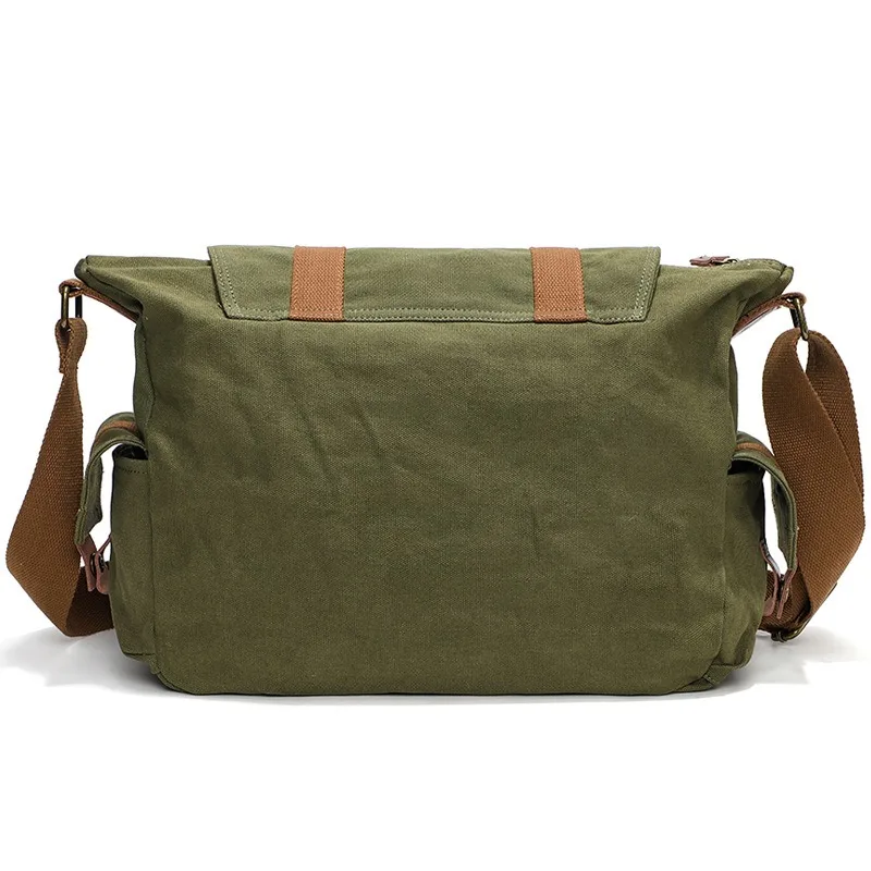SLR camera satchel retro canvas shoulder messenger photo bag waterproof removable liner digital camera storage bag