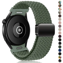 Braided solo loop Band For Samsung Galaxy Watch 6 4 classic/5 pro 47mm 44mm 40mm Magnetic No Gaps bracelet Galaxy watch4 strap