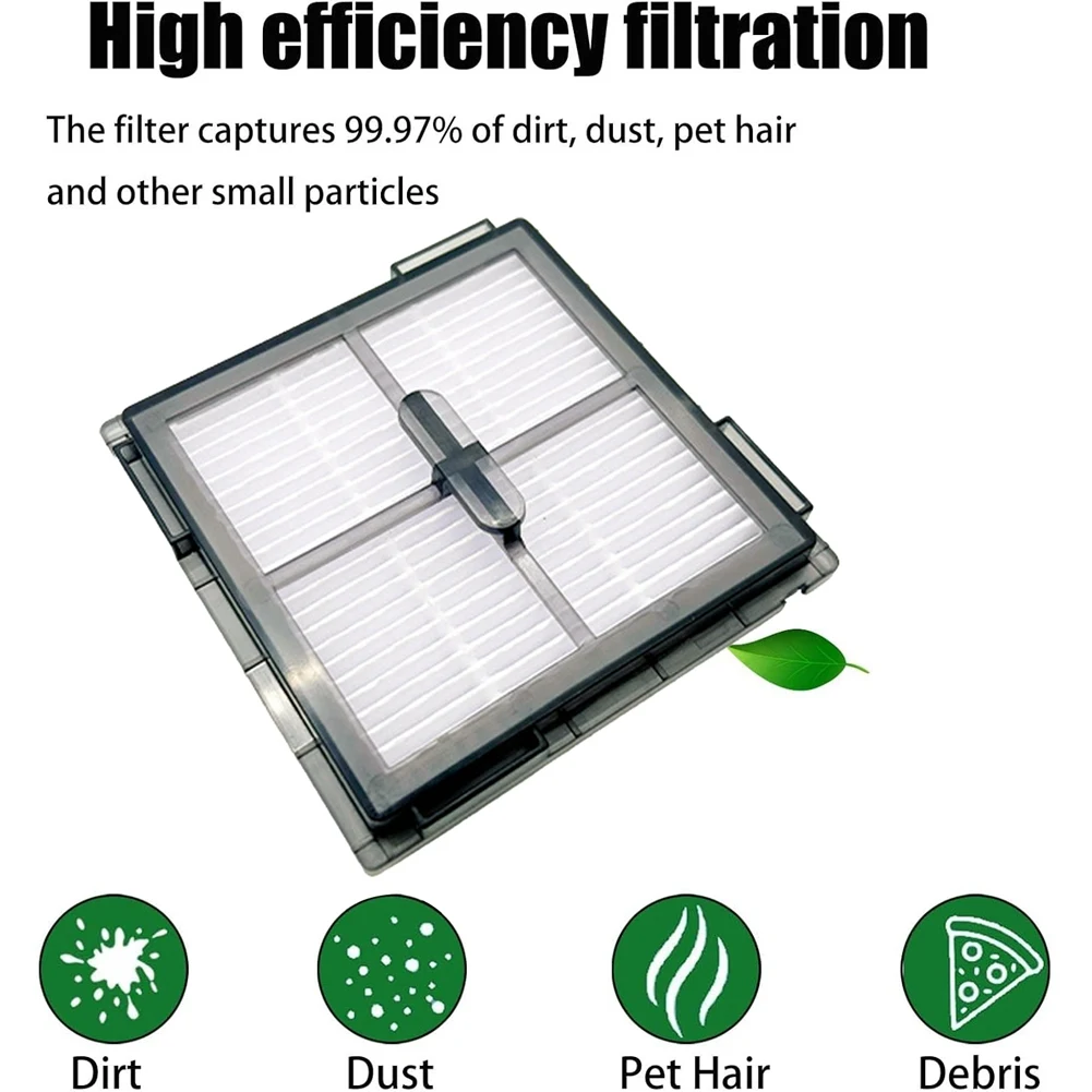 A98G-piezas de repuesto filtro lavable para Roborock Q10 PF/Q10 PF + /Q10 VF/Q10 VF + accesorios para aspiradoras