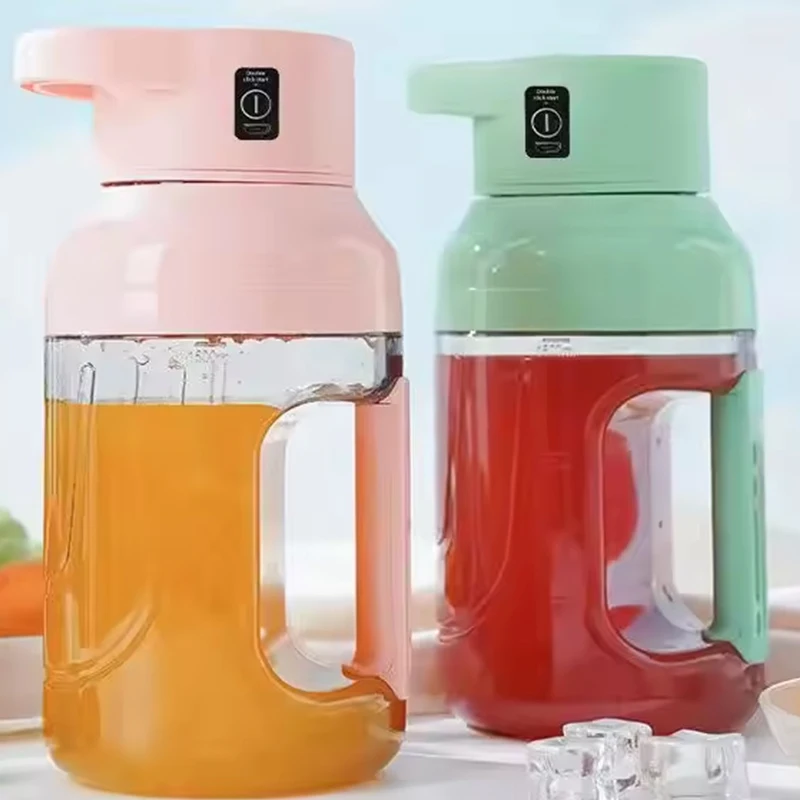 2026 New Upgrade Portable Blender Smoothie Maker Mini Mixer Usb Rechargeable Strong Cutting Performance With Sharp Blades For