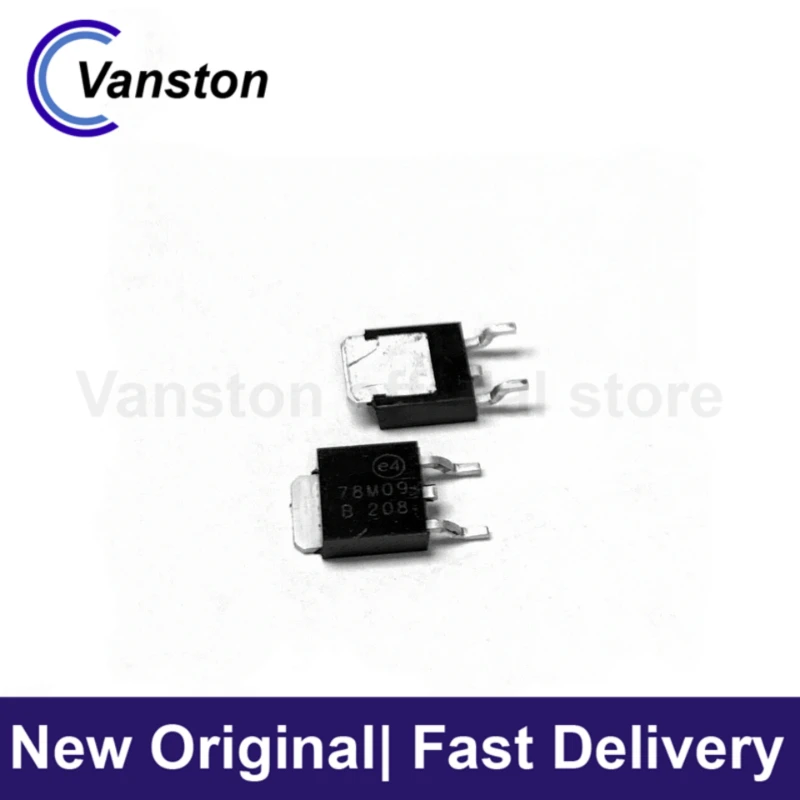 10pcs 78M09 TO-252 SMT three-terminal voltage regulator high current large core IC L78M09 brand new original