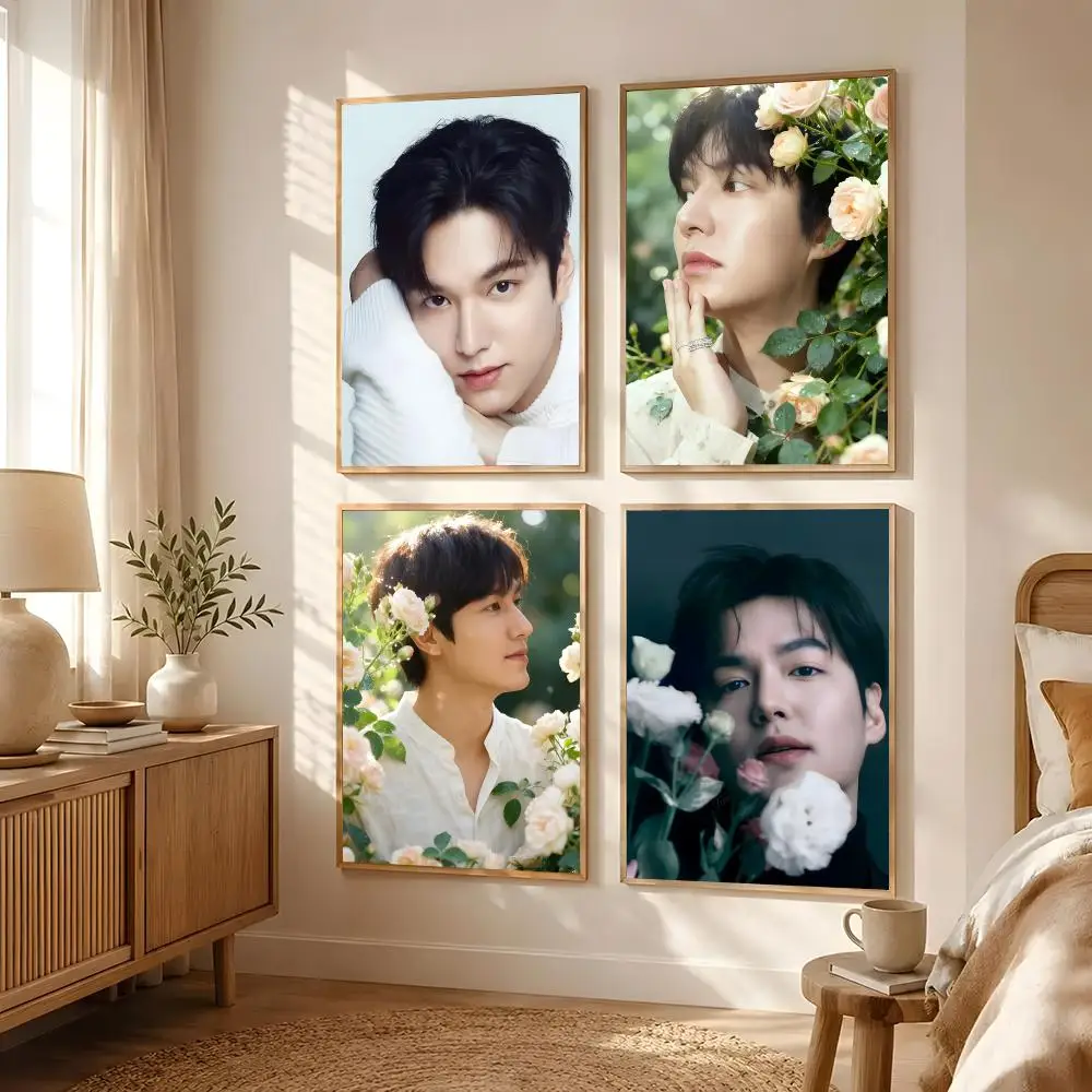 Actor Lee Min Ho Poster Poster All-match HD Waterproof Self-Adhesive Wall Art Sticker For Home Bedroom