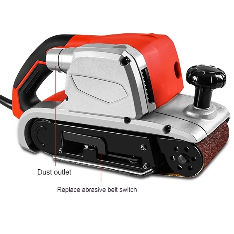 Portable Belt Sander High power Belt Grinding Sanding Machine Woodworking Household Sandpaper Machine