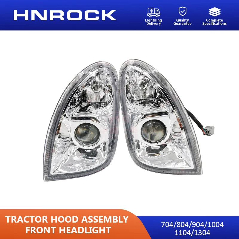 Nuevo faro delantero de conjunto de capó de Tractor HNROCK 704/804/904/1004/1104/1304, fábrica Original YTO
