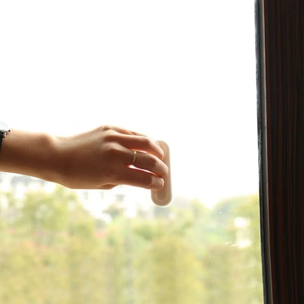 

Self-adhesive Sliding Door Handle Door Knobs Furniture Hardware Handle Oval Door Handles Auxiliary Handles Non-slip Grip