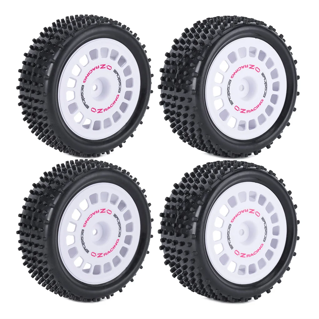 Opony rajdowe RC dla 1/10 Wltoys 104001 Tamiya TT-02B DT-02 Buggy plastikowa opona mocowanie opon cześć zapasowa GlueRC
