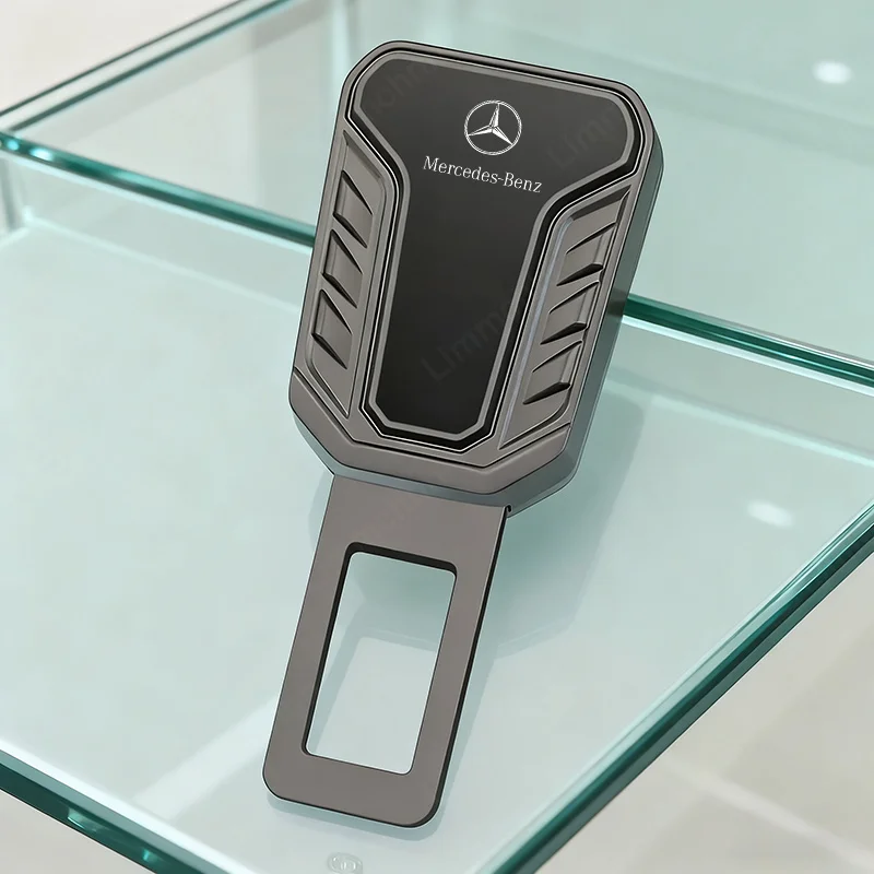 

High-Quality Seat Belt Extender Buckle For Mercedes Benz C E A B S Class GLC CLA GLA GLE W206 W203 W210 W168 W220 Car Sticker