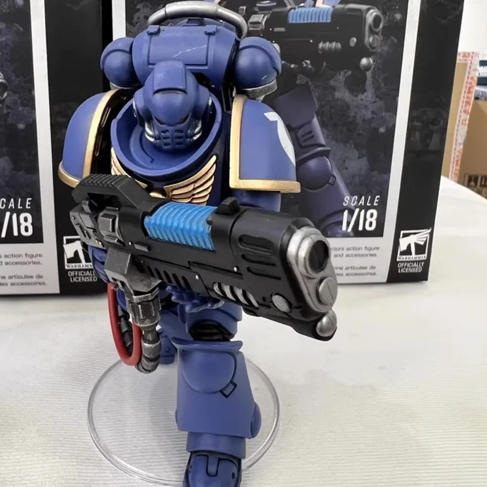 Alegria brinquedo warhammer 40k ultramarines hellblasters figura de ação sargento ulaxes irmão paxor/tesus conjunta brinquedos móveis estatueta