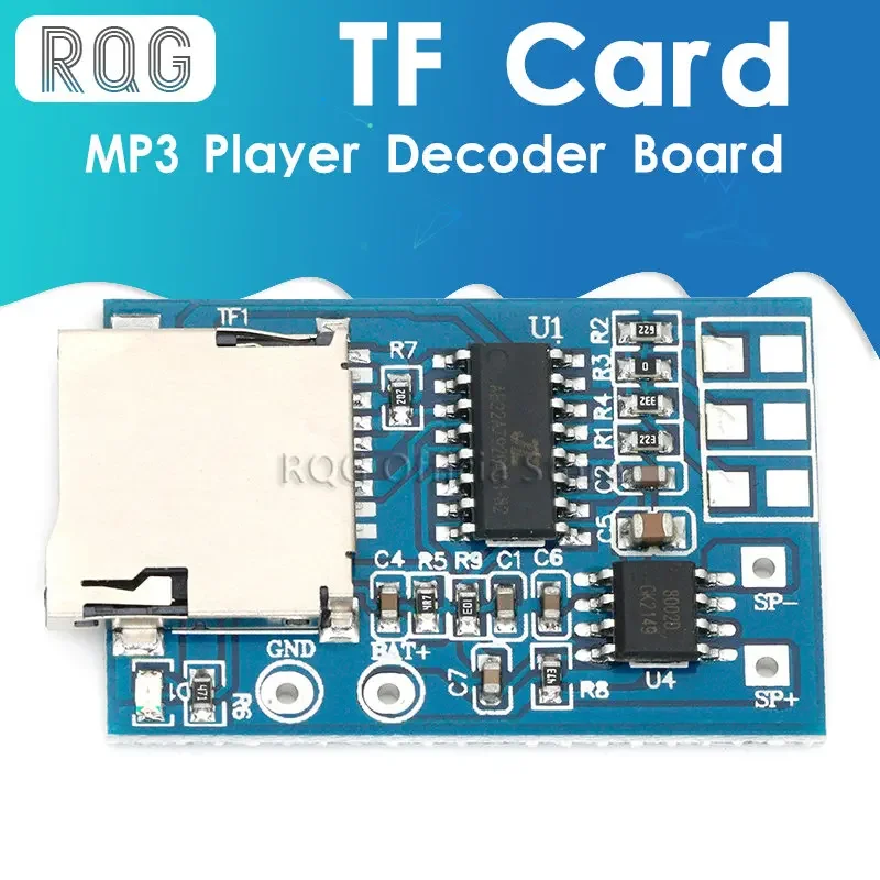 1PCS GPD2846A TF Card MP3 Decoder Board 2W Amplifier Module for Arduin0 GM Power Supply Module