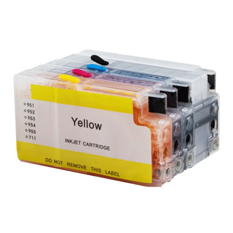 952XL 953XL 954XL 955XL Permanent Refillable Ink Cartridge For HP Officejet Pro 7720 7730 7740 8210 8218 8710 8715 8720 8730