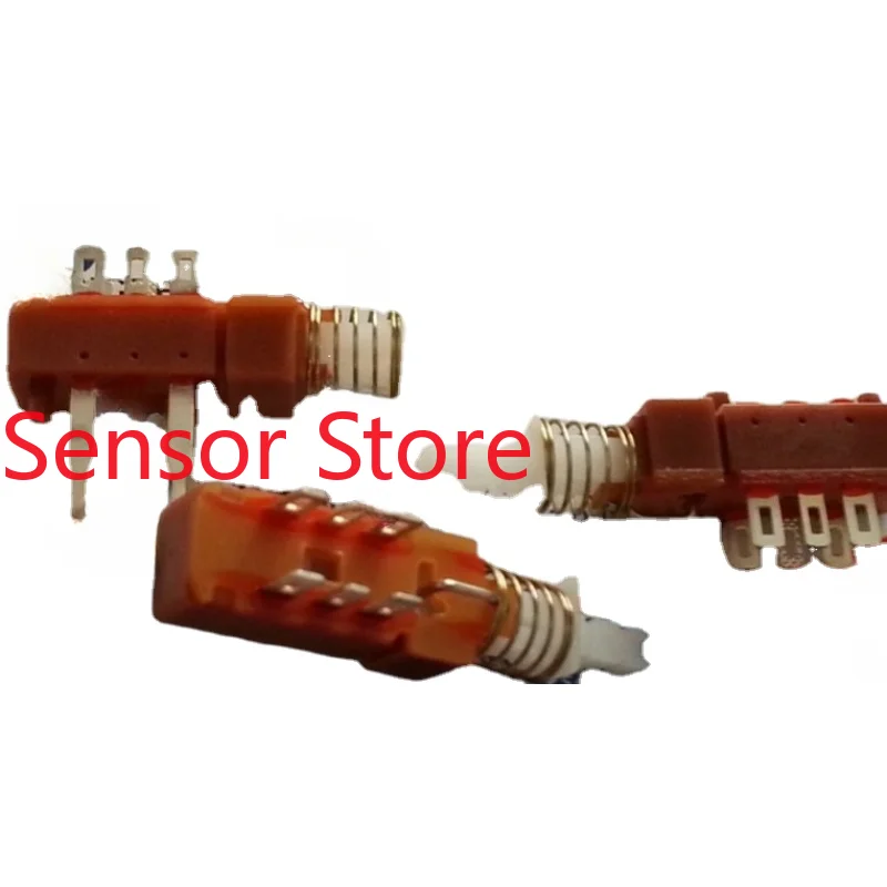 10PCS Single Key Switch 6-pin Self-locking Power  Amplifier dual Row