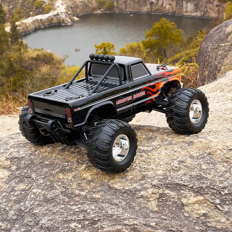 FMS 1/10 scale Remote control 2WD high-speed outdoor off-road drift vehicle model F100 Brushless Monster Truck RC adult boy toy