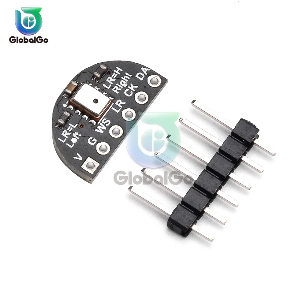 MEMS Low Noise Single Microphone Module 3.3V I2S Interface MSM261S4030H0 Microphone Compatible Development Board 140 dB SPL