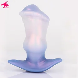 Nothosaur Soft Silicone Anal Plugs Beginner Anal Stimulator Trainer Sex Play Toy for Women Couples G-spot Massage Sex Products