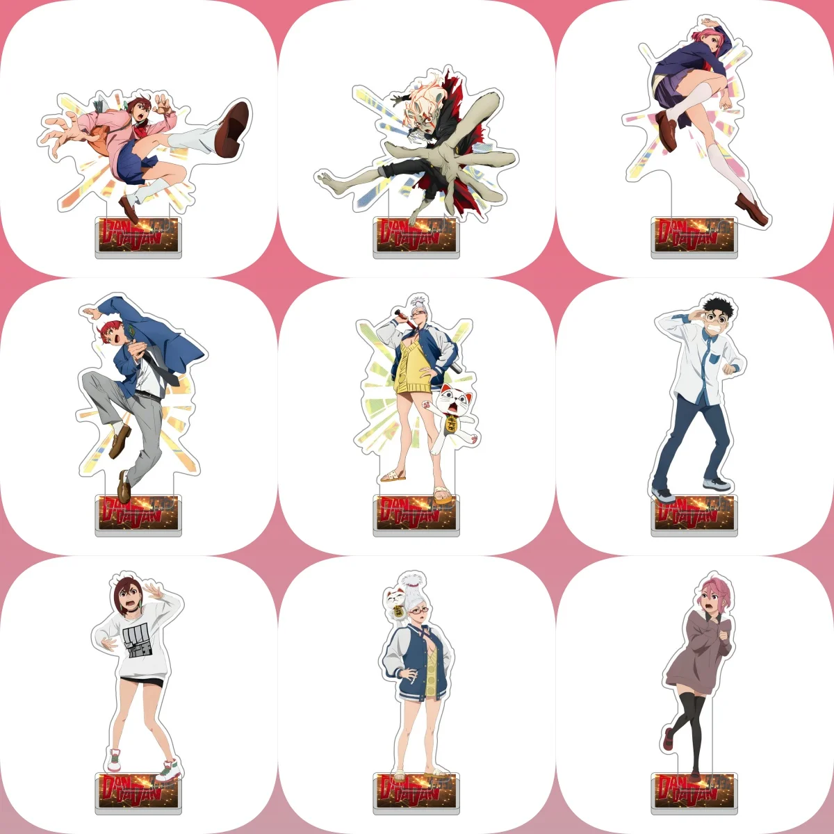 15CM Charm Anime DAN DA DANG Acrylic Stand Model Cosplay Characters Ornament Accessories Goods Collection Gifts
