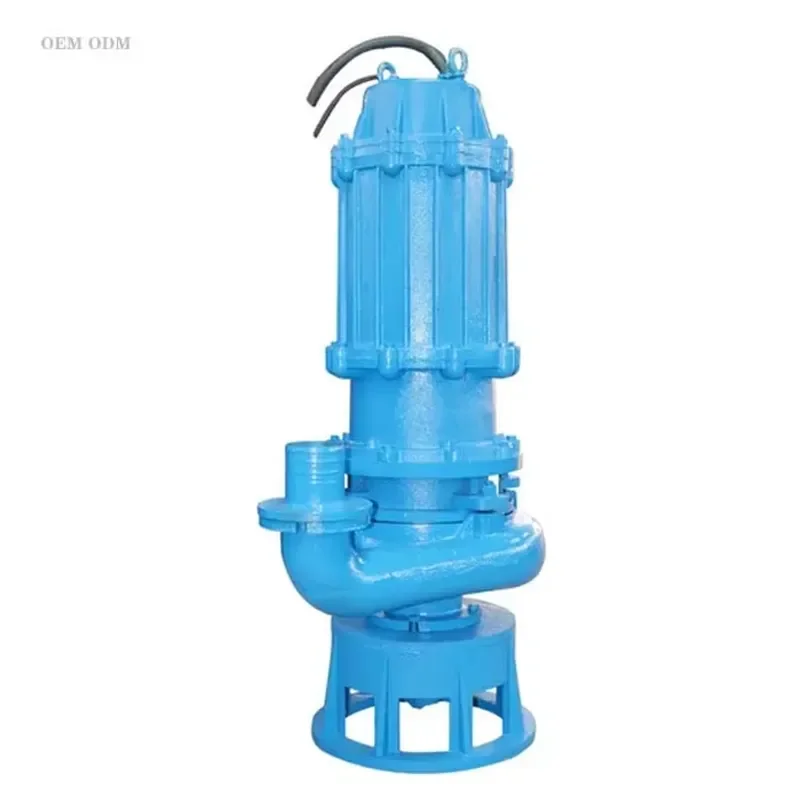 Industrial Vane Slurry Pump Single Stage Vertical Design Low Pressure for Lake River Pumping Large Particles
