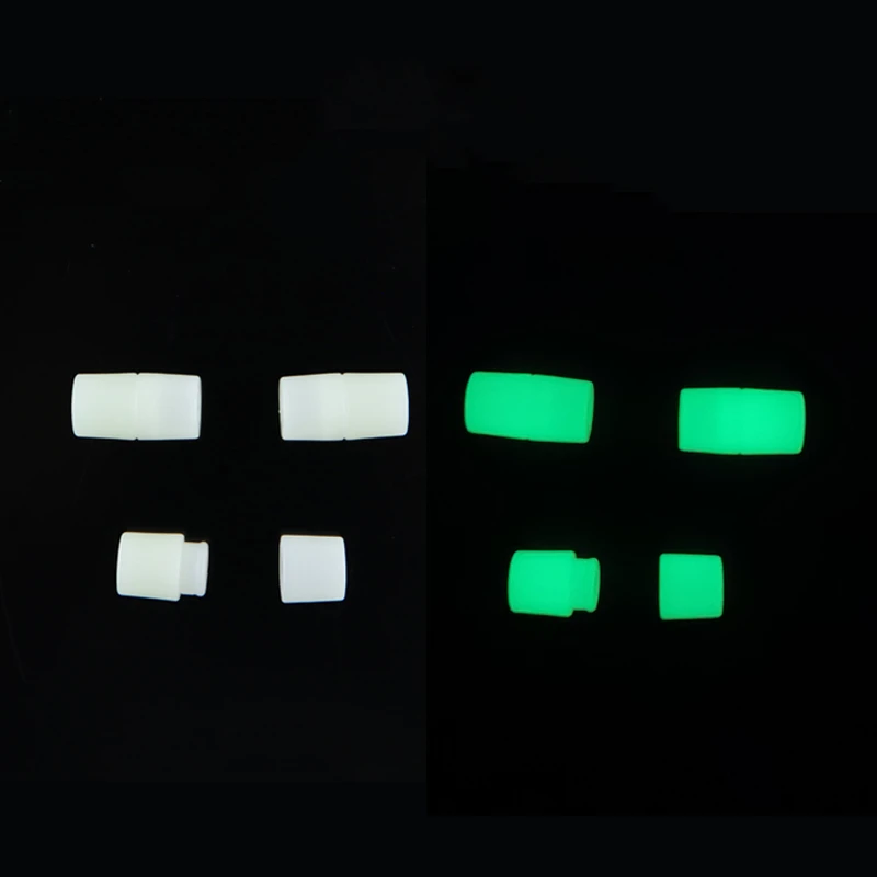 Hebilla de correa de mano de cuerda de conector luminoso, accesorios EDC, hebilla de conexión DIY iluminada, se adapta a cuerda de 1,5mm a 3mm