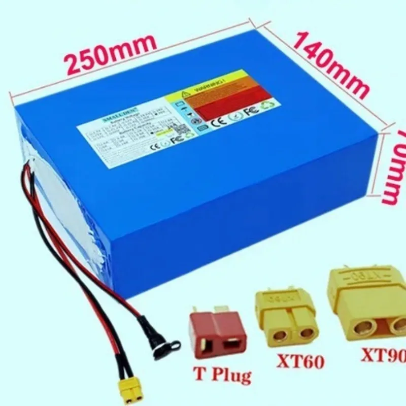 48v 30Ah Lithium Battery Pack for Electric Bicycles and Electric Skateboards Replace 18650 Battery Pack