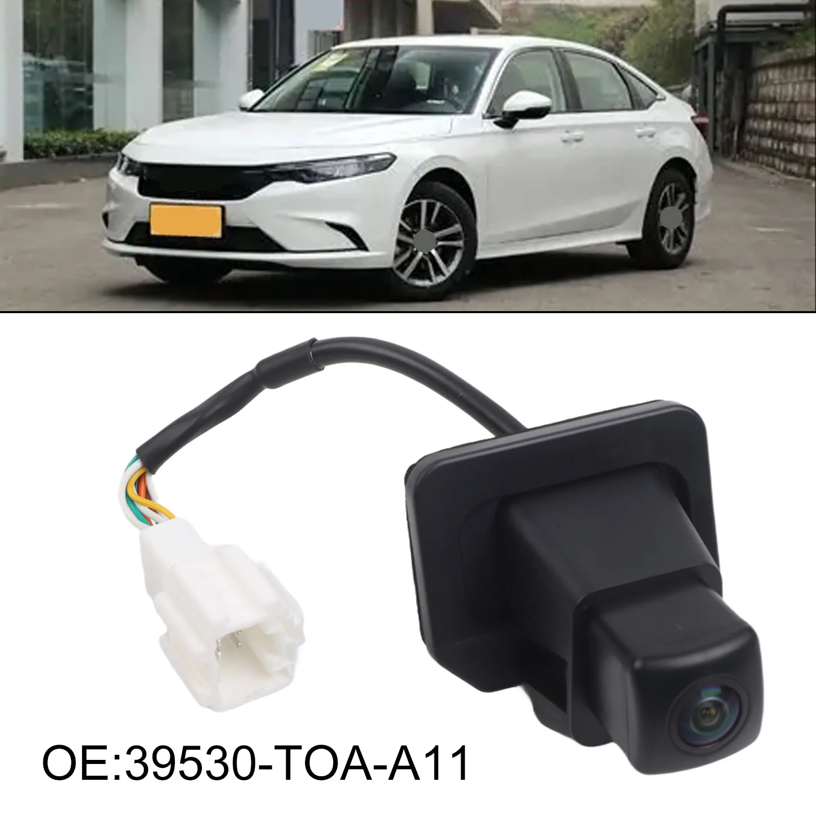 Efficient installation rear view camera assembly compatible with the For Honda V of years fourteen and sixteen
