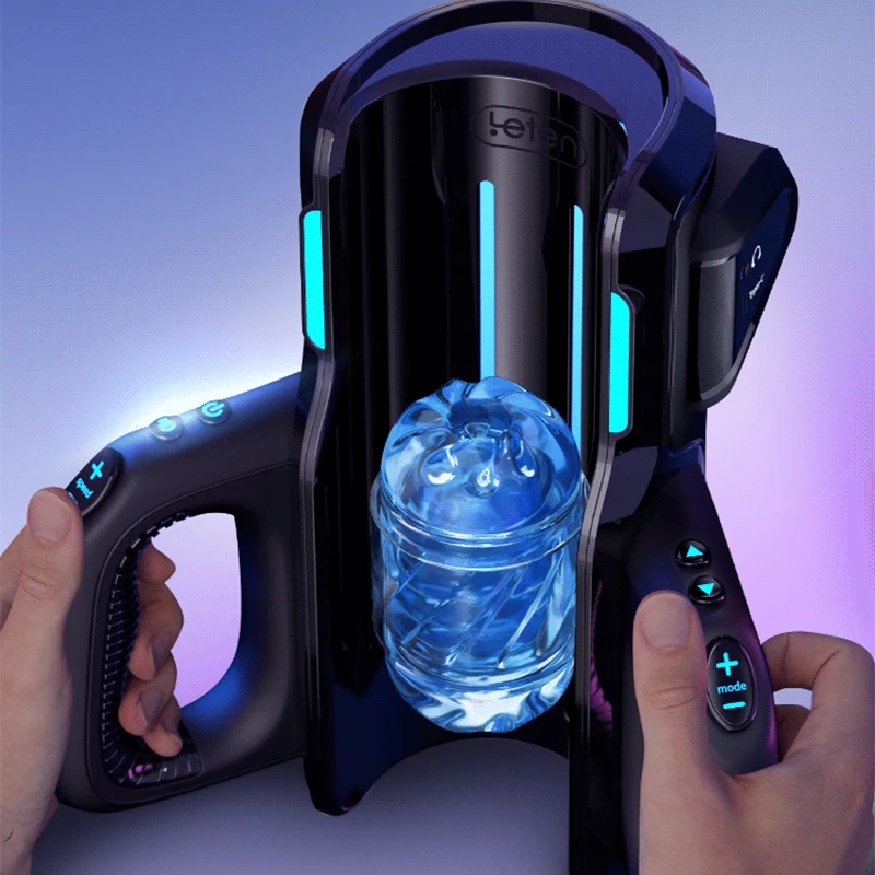 Automatic Telescopic Masturbator Powerful Thrusting High Speed Male Masturbation Cup Machine Sex Toy for Men Airplane Cup
