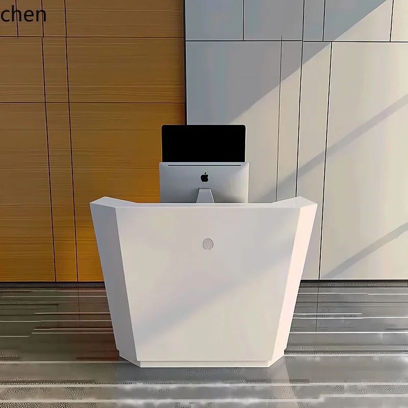 Moderner kleiner Ladentisch für Computer, Friseursalon, Empfang, Bekleidungsgeschäft, Kasse