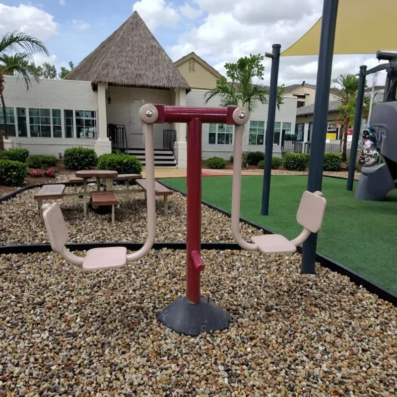 Durable Steel Outdoor Sports & Fitness Facilities - Versatile Equipment with Customizable Colors