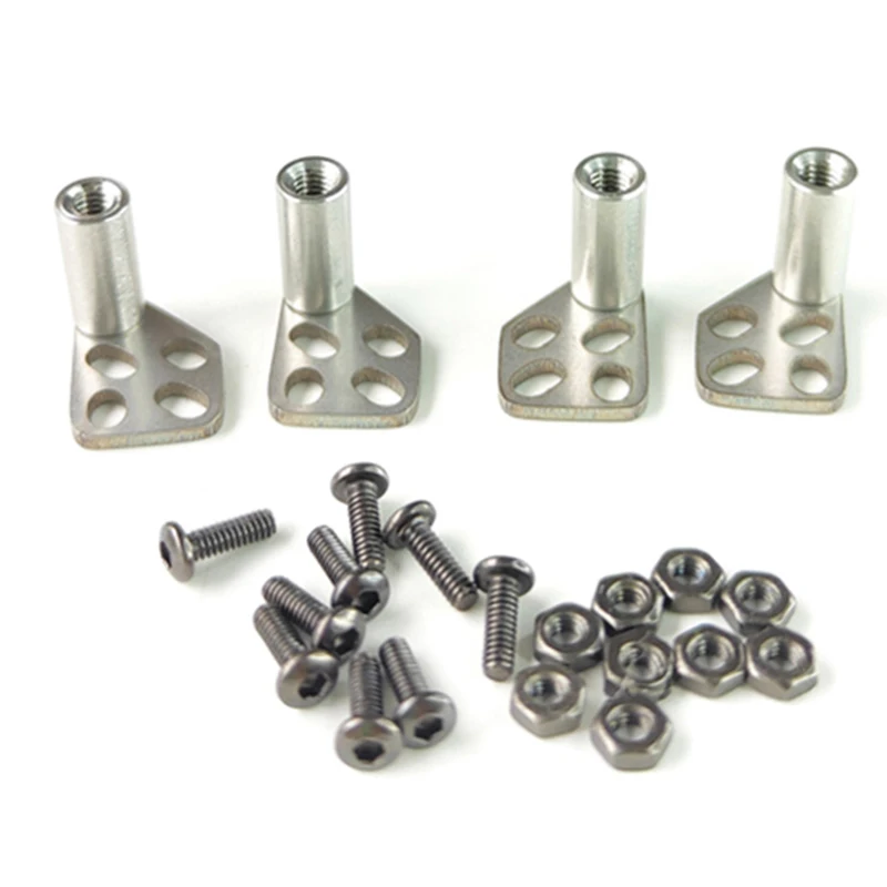 1:14th Scale Metal Simulation Fender Fixing Seat for Tamiya RC Truck SCANIA 770S R620 VOLVO BENZ Arocs MAN TGX Car Accessories