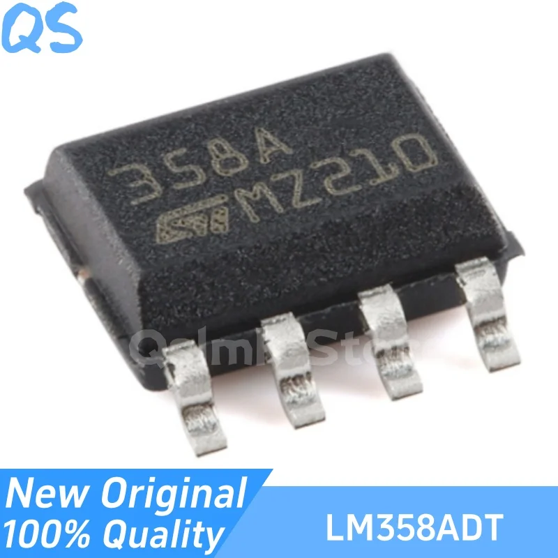 New Original LM358ADT 358A SOP-8 low-power dual operational amplifier chip with low input bias current