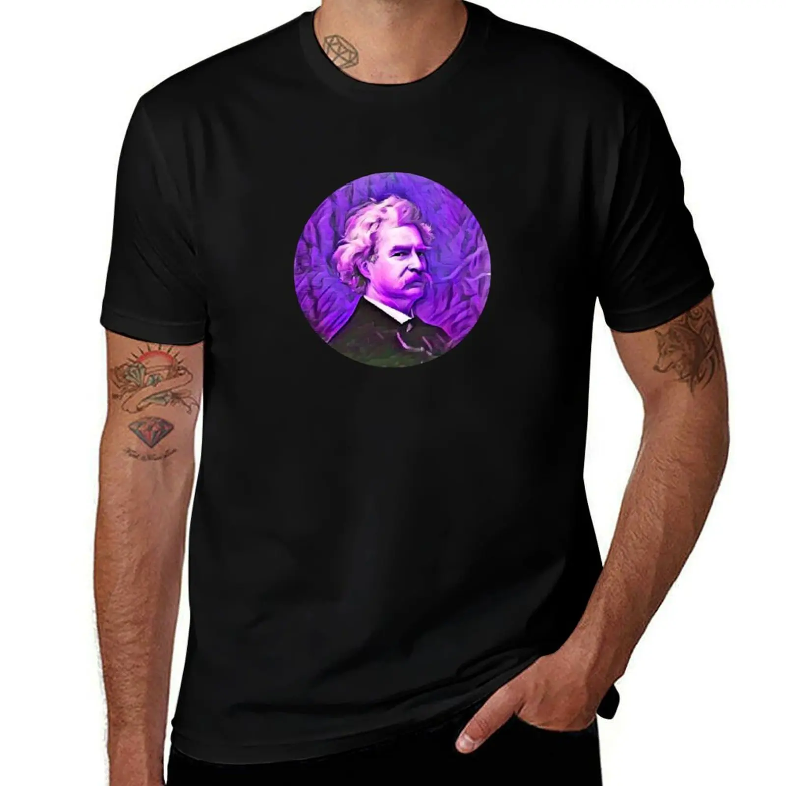 Mark Twain T-Shirt t shirts for man graphic tees T-Shirt