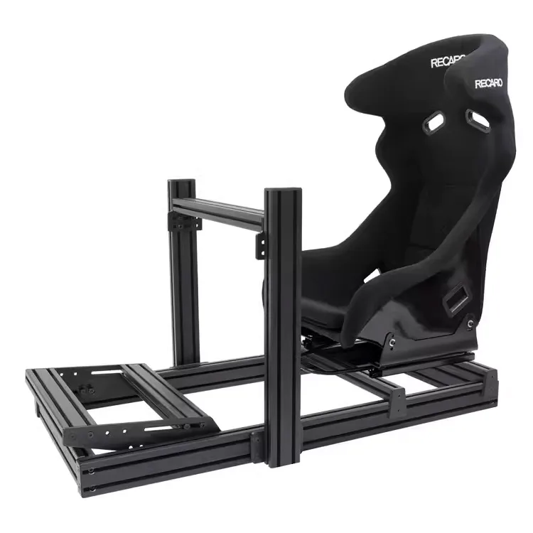 Gaming Car Truck Driving Simulator 4080 Game Diy Direct Drive Motion Conduction Cockpit Seat Handbrake Sim Racing Rig Frame