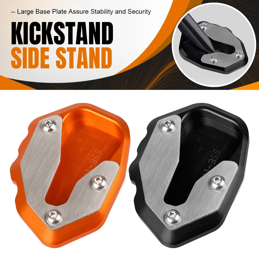 FOR KTM 890 Duke R 2019 2020 2021 2022 2023 Motorcycle CNC Kickstand Enlarged Plate Foot Side Stand Enlarger Extension Support