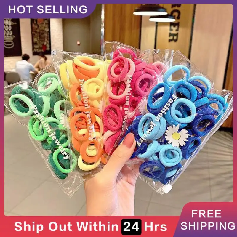 String For Binding A Plait Durable And Sturdy Nylon Elastic Rubber Belt Baby Hair Rope Childrens Rubber Bands Cute Hairband