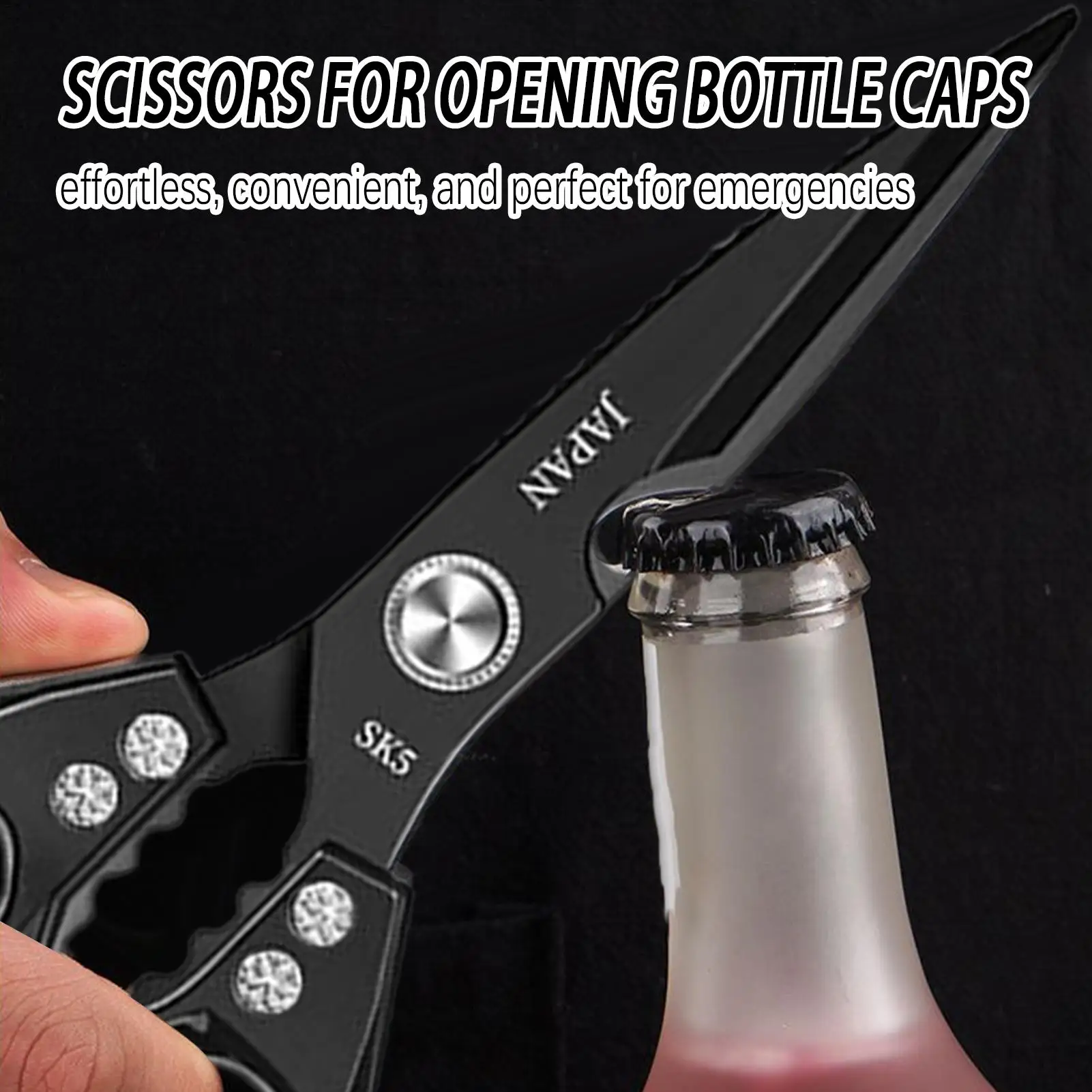 

Кухонные ножницы из нержавеющей стали для мяса, рыбы и птицы, кухонное оборудование, прочные строительные кухонные ножницы, сверхмощные